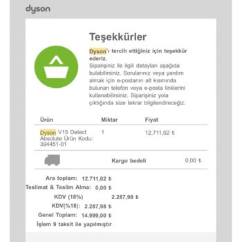 Dyson V15 Süpürgenin Başlığında Soyulmalar Var?