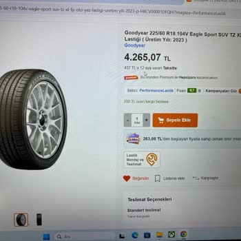 Goodyear Marka Araba Lastiği