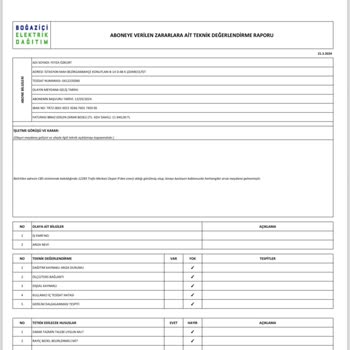 Boğaziçi Elektrik - BEDAŞ Bulaşık Makine Arızası