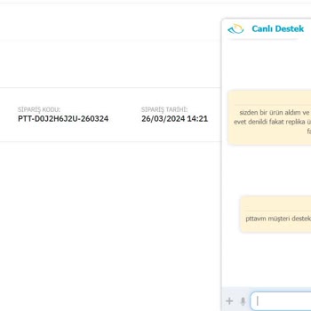 İlgisiz Epttavm - Destek Birimine Ulaşamıyorum