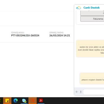 İlgisiz Epttavm - Destek Birimine Ulaşamıyorum