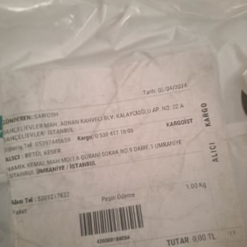 Sawosh Giyim Firmasını Sorumsuzluğu