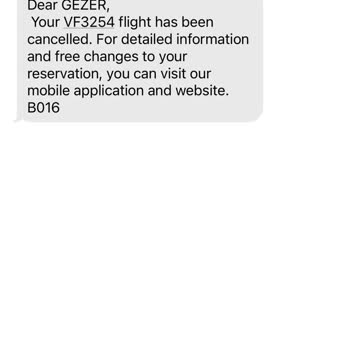 Ajet Firması İptal Edilen Uçuş Ve Ulaşması İmkansız Müşteri Hizmetleri