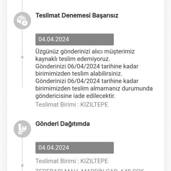 MNG Kargo Kızıltepe Şubesi Çalışanların İlgisizliği
