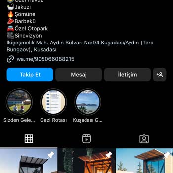 Tera Bungalov Kuşadası Adlı İşletme Dolan*dırı*cı*dır