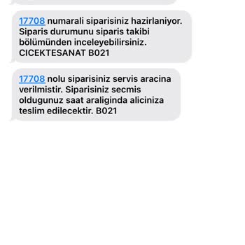cicektesanat.com Siparişim Belirtilen Saat Aralığında Teslim Edilmedi