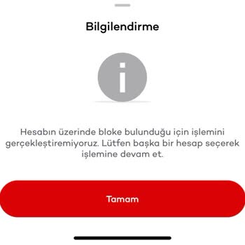 Akbank Hesaba Bloke Koyulması