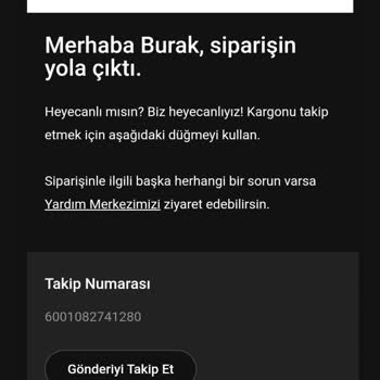 Pts Kargo Takip Numarası Hatalı