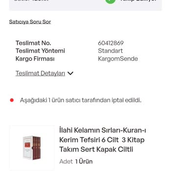 İdefix Fiyatı Artırıp Kitabı Göndermedi