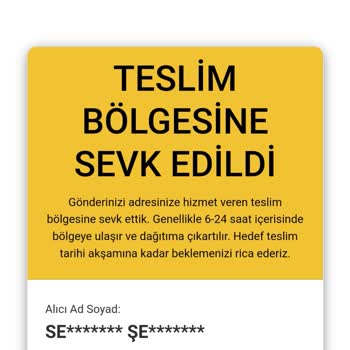 AGT Kurye (aynigunteslim.com) Ek Kart Teslimatında Yaşanan Gecikme