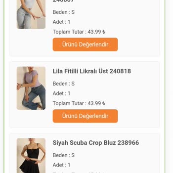 Modamizbir.com Ürünlerim Eksik Geldi