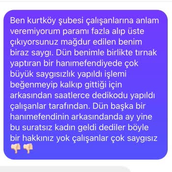 Eylül Öztürk Nail Spa Müşteriye Saygısızlık: Profesyonel Hizmet, Kaba Tutum