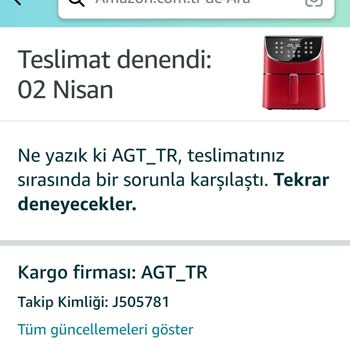 Amazon Geciken Teslimat Ve İletişim Sorunları