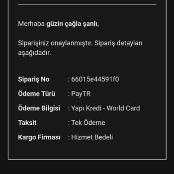 Varsapp Kiraladığım Ürünler Teslim Edilmedi