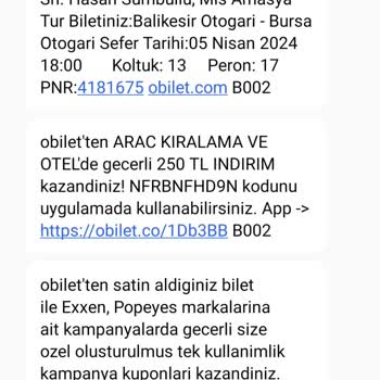 Kaptanoğlu Seyahat Sefer Tarihi Değiştirilip Bana Bilgi Ve Arama Gelmemesi.