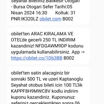 Kaptanoğlu Seyahat Sefer Tarihi Değiştirilip Bana Bilgi Ve Arama Gelmemesi.