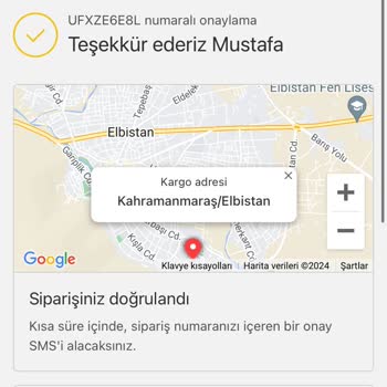 Mia Kolye Sipariş Ettiğim Ürünü Kargoya Vermedi