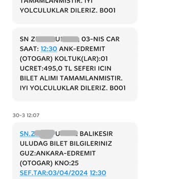 Obilet Koltuk Numaramın Değiştirilmesi Ve Bilet İade Ücretinin Yatırılmaması