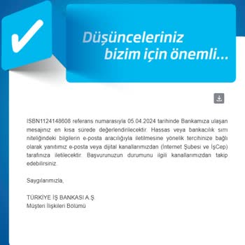 İş Bankası Harcama İtirazını Bilinçli Olarak İşleme Almıyor
