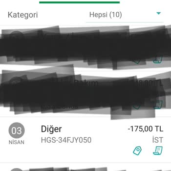 Haksız HGS Ücreti Kesintisiyle İlgili Şikayetim