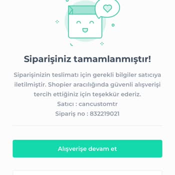 Shopierin Siparişi Kargoya Vermedi