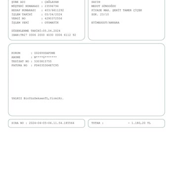 Vodafone Para İadesi Nin