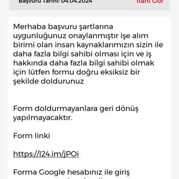 İşin Olsun İşinolsun.com Güvenlik İlan Uyuşmazlık