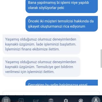 Obilet Biletimi İptal Ettiğini Söyleyip İşlemi Yapmadı.