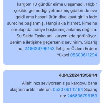 Bir Günde Kargo Bir Günde Değil Bir Ayda Kargo