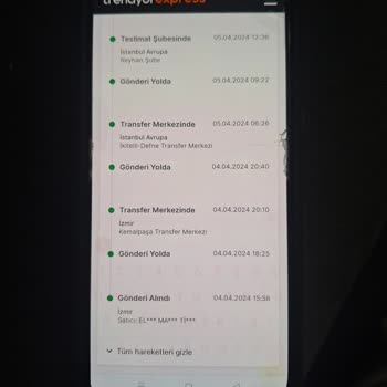 Trendyol Express Kargomu Teslim Etmedi