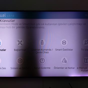 Samsung TV Ekranda Kararma