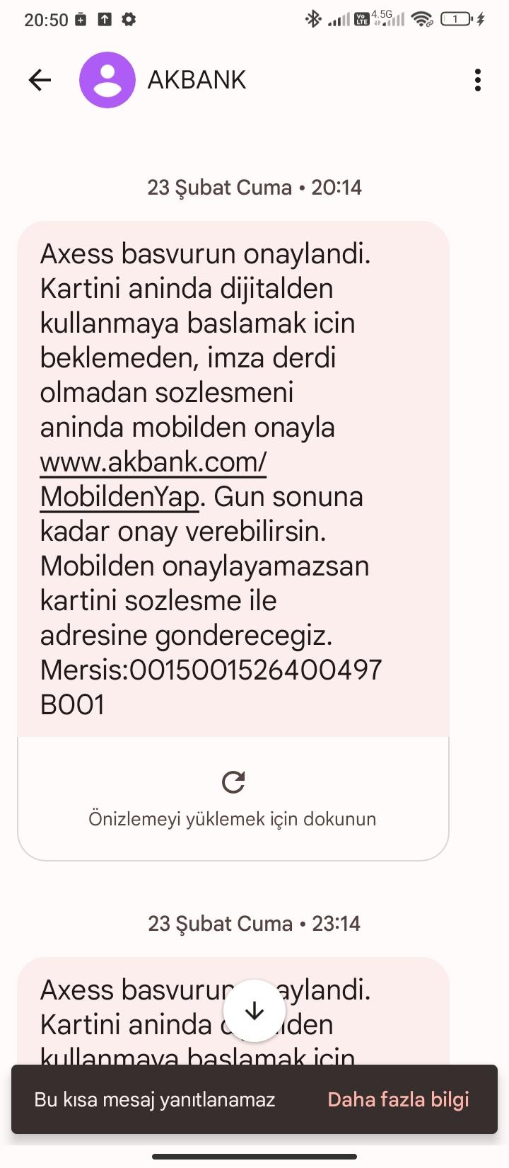 Akbank Axess Kredi Kartım Nerede Şikayetvar