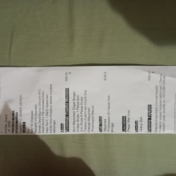Yemeksepeti Soğuk Burger Ve Eksik Sipariş Hayal Kırıklığı