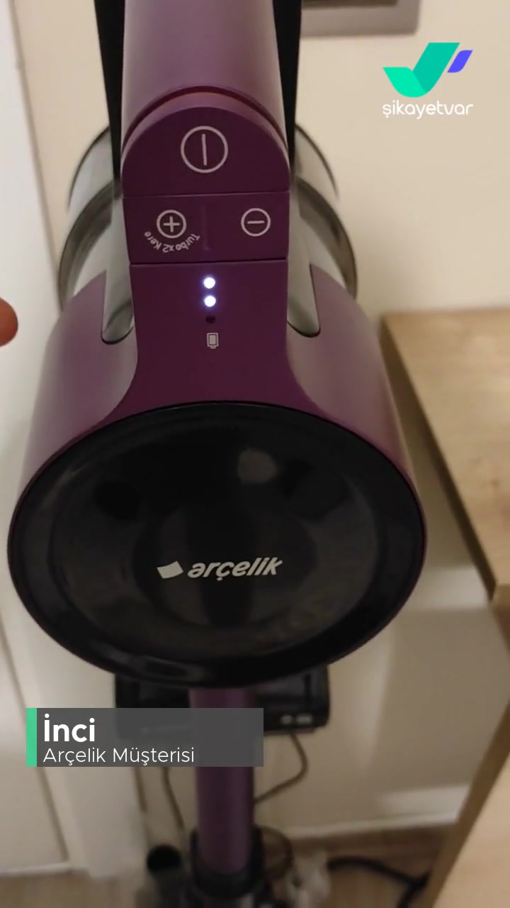 Arçelik Dikey Süpürge Şarjı Olduğu Halde Çalışmıyor! videonun kapak resmi