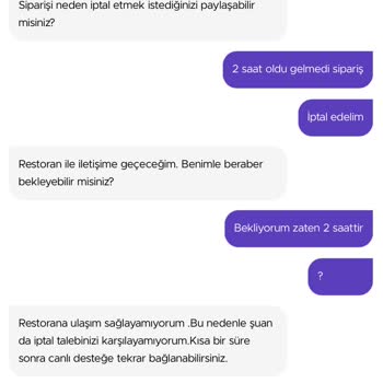 Getirden Sipariş Verdim Ulaşılmadı Ama Teslim Edildi Dendi