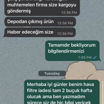 BRN Motor İade Ücretimi Yatırmıyor