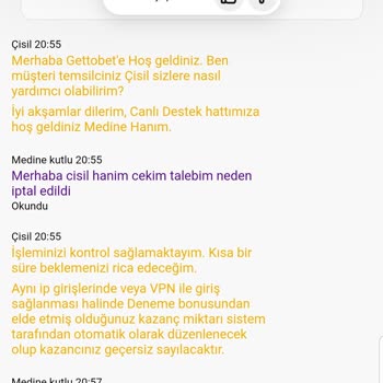 Gettobet Müşteri Memnuniyeti Sorunu Ve Destek Eksikliği