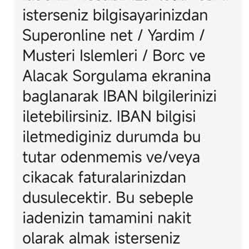 Superonline Tutarsızlık Ve Oyalama Ödeme Yapmama