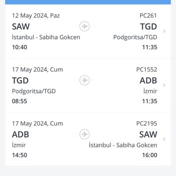 Pegasus İptal Edilen Karadağ Uçuşları