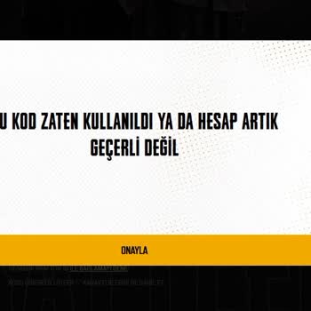 Geçersiz Gelen PUBG Paycell Kart Hediye Kodları