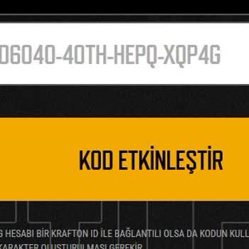 Geçersiz Gelen PUBG Paycell Kart Hediye Kodları