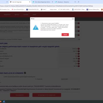 Gelir İdaresi Başkanlığı Hazır Beyan İle Beyanname Sisteminde Beyanname Onayı Yapılamıyor