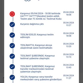 Aras Kargo Kargom Teslim Edilmedi
