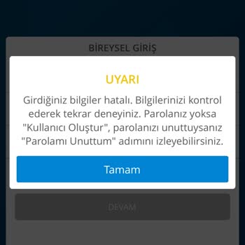 Denizbank Mobil Uygulama Erişim Sorunu