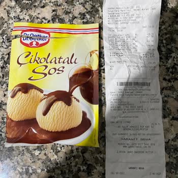 Dr. Oetker Tatlı Hayal Kırıklığı: Acı Çikolatalı Sos Deneyimi