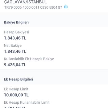 İşCep Yazılımı Net Bakiyeyi Başka Hesap Bakiyeyi Başka Gösteriyor