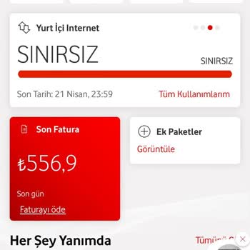 Vodafone İhtiyacım Olmayan Paketler Bilgim Olmadan Hattıma Tanımlanmış