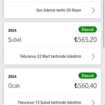 Vodafone İhtiyacım Olmayan Paketler Bilgim Olmadan Hattıma Tanımlanmış