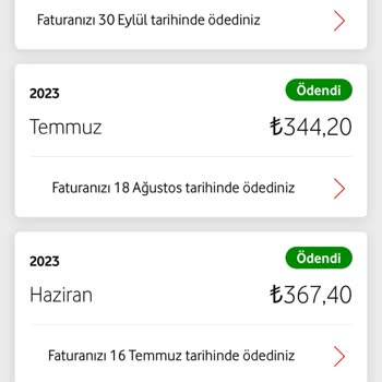 Vodafone İhtiyacım Olmayan Paketler Bilgim Olmadan Hattıma Tanımlanmış