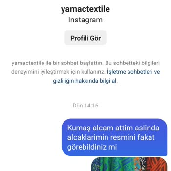 Yamaç Textile Şikayetçiyim Mağdur Edildim